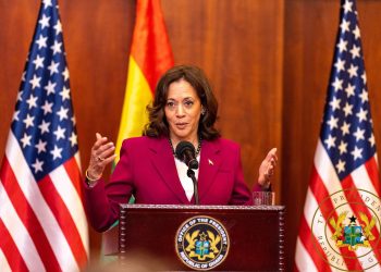 Kamala Harris leaves Ghana for Tanzania