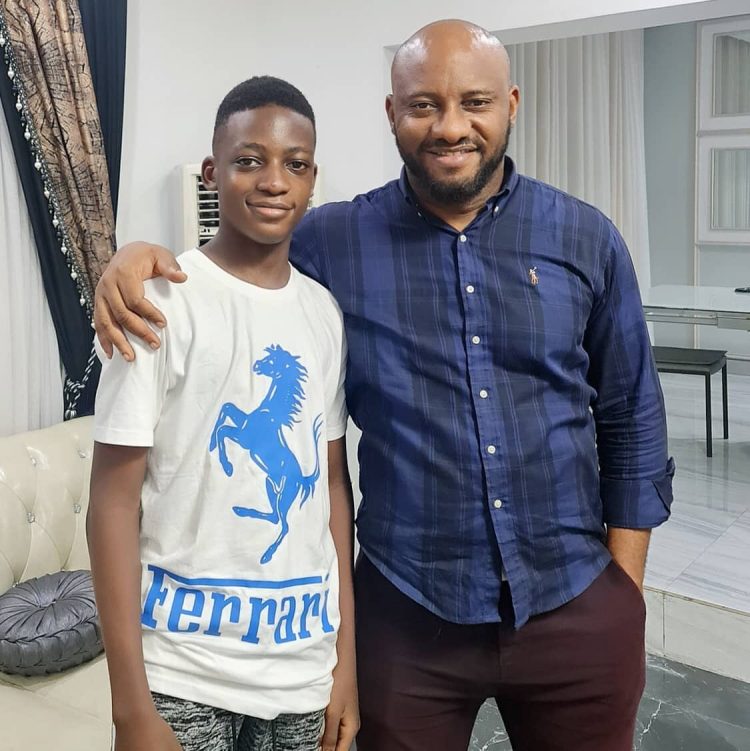 Actor Yul Edochie loses first son