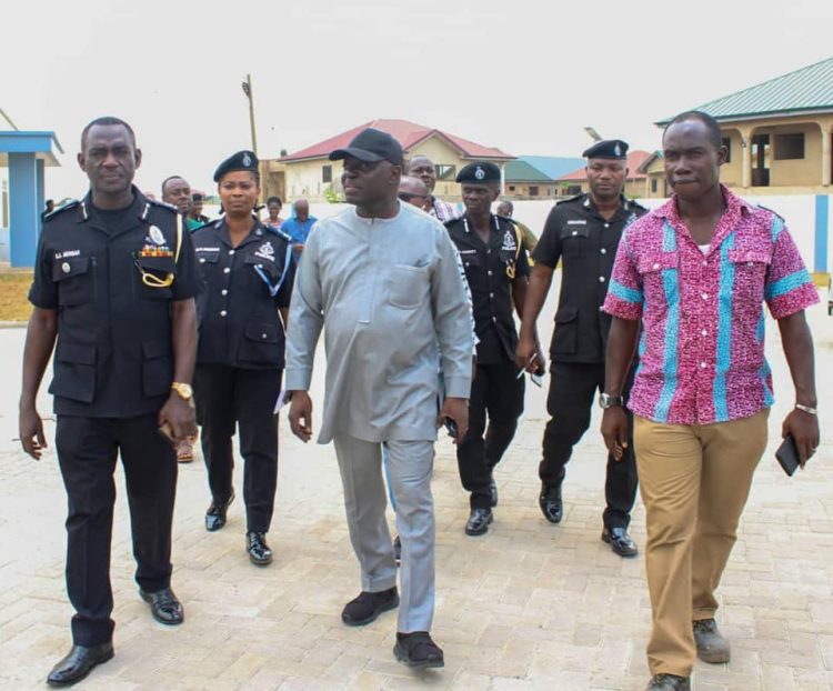 Deputy Lands Minister inspects 504 housing unit for Police Service, others