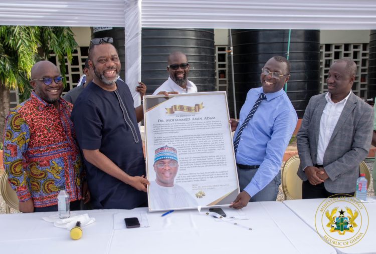 Ministry of Energy holds send-off ceremony for Hon. Dr. Amin Adam