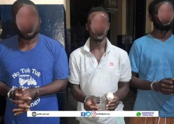 W/R: Three people arrested for robbery attack on gold-buying shop at Tarkwa