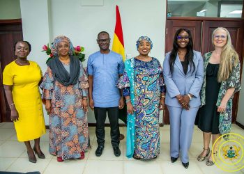 OXFAM Ghana delegation calls on Minister of Gender, Children, and Social Protection