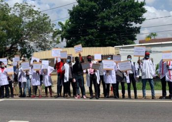 Physician Assistants storm MoH to demand posting