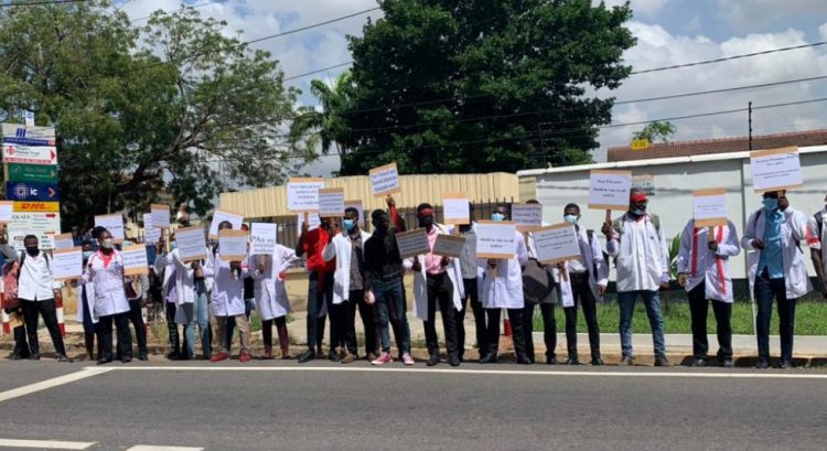 Physician Assistants storm MoH to demand posting