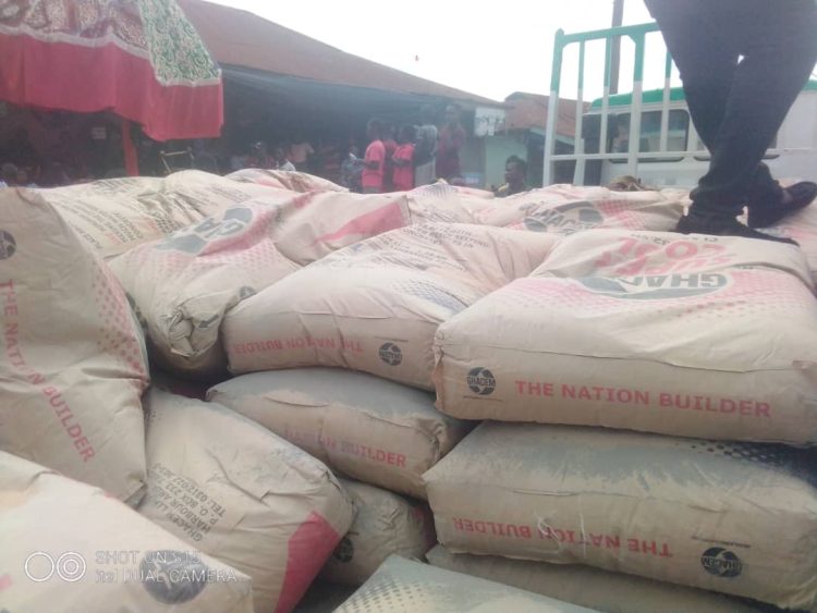 Wassa Amenfi East MP donates to support Wassa Japa Police Station project