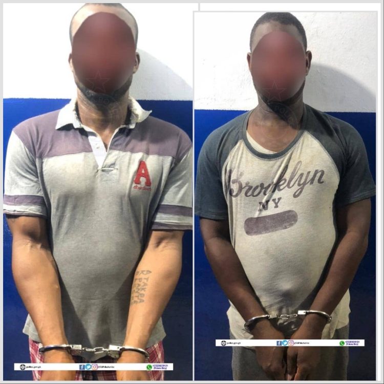 Two suspects arrested for allegedly stealing rail tracks