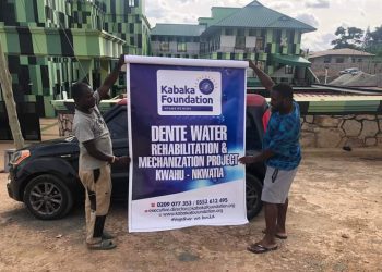 Kwahu: Kabaka Foundation commissions mechanized Dente water project at Nkwatia