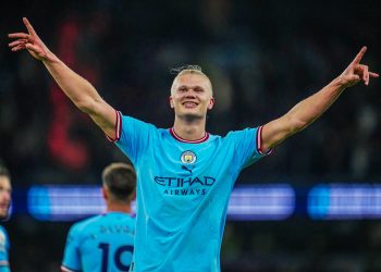 EPL: Man City regain top spot as Haaland makes history