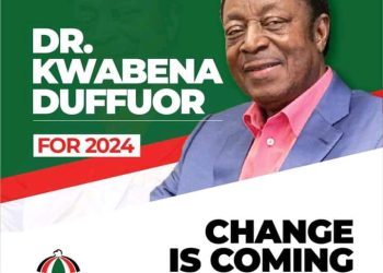 Duffour to run for 2024 Presidential election as Independent Candidate