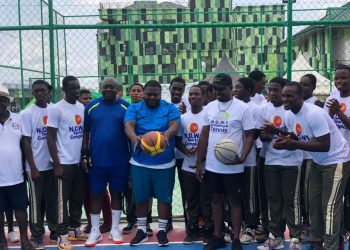 Nana Owiredu Wadie commissions new sports complex at Nkwatia-Kwahu