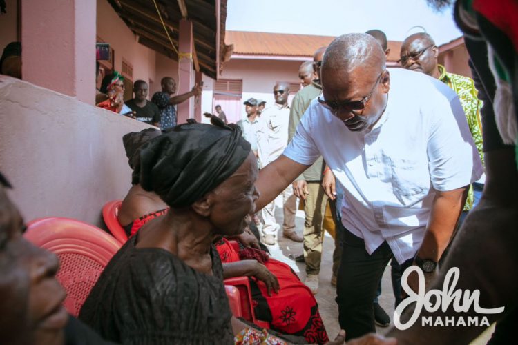 John Mahama mourns with late Kumawu MP’s family