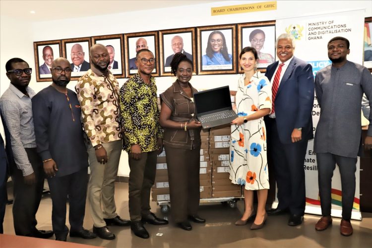 GIZ donates laptops to support Girls in ICT Programme