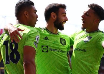 EPL: Casemiro stunner leaves Man Utd on brink of top four