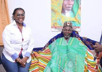 Communications and Digitalisation Minister pays courtesy call on Yagbonwura