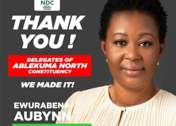 Rallying everyone for victory is my target – Newly elected Ablekuma North NDC PC