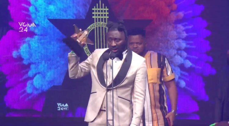 Amerado becomes first Kumasi rapper to win Best Rapper Award at VGMA