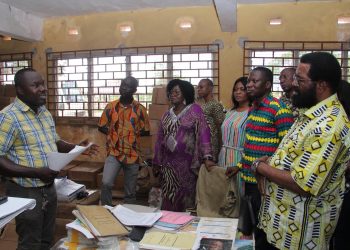 C/R: Government Assurance Committee inspects textbooks in Basic Schools