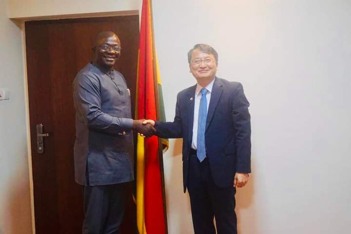 Agric Minister, Korean Ambassador discuss Africa Rice-belt Project in Ghana