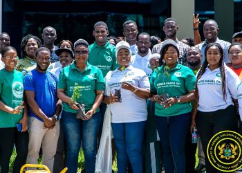 2023 Green Ghana Day: Gender Ministry participates in tree planting exercise