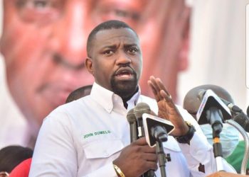 Assin North: John Dumelo campaigns for Gyakye Quayson ahead of June 27 by-election