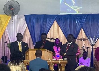 Rev. Ampiaw inducted as Ablekuma-Gbawe Assemblies of God District Pastor