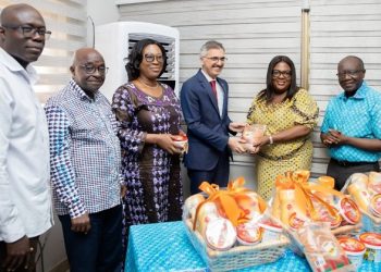 Finance Ministry donates 11 Twenty-Footer containers of ready-to-eat cocoa products to Turkey