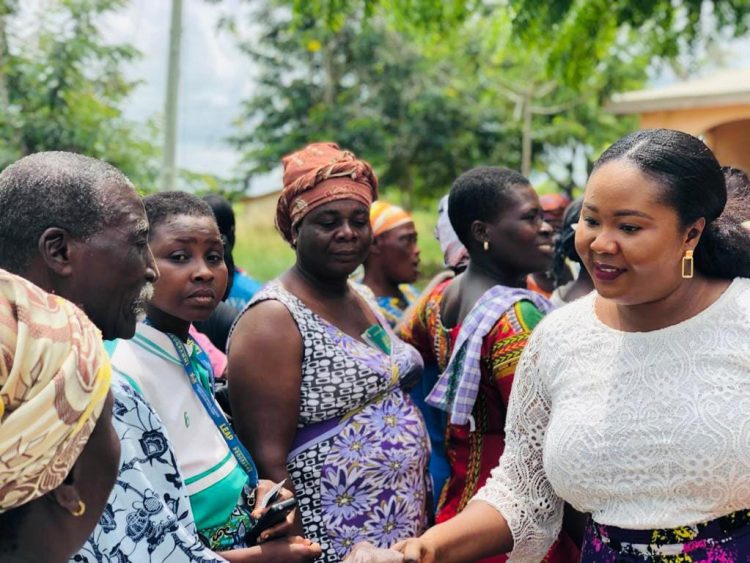 Deputy Minister visits LEAP beneficiaries in Volta Region