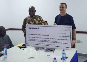 Newmont Ghana signs 3-year support with Otumfuo Foundation