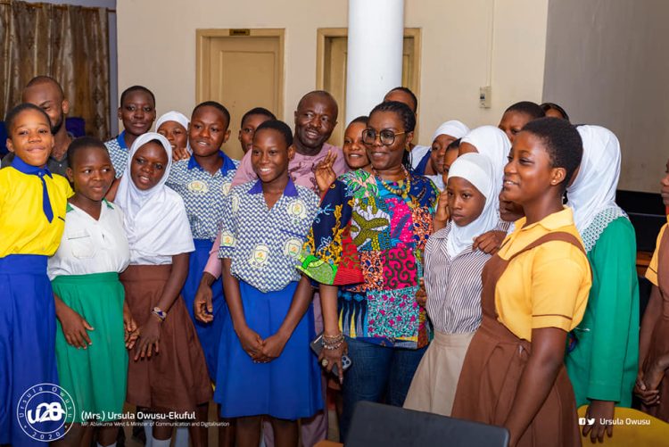 Communications Minister tours Girls-In-ICT training centres in Tamale