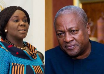 Mahama reacts to Cecilia Dapaah’s stolen money