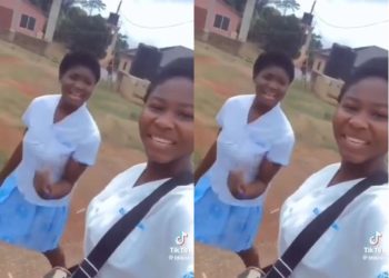 WATCH: Two SHS girls threaten to snatch married women’s husbands