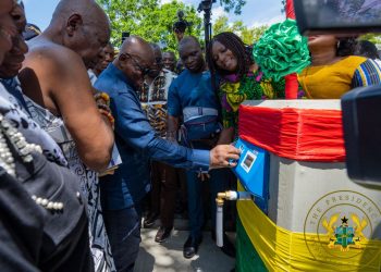 Akufo-Addo commissions €11.5m water supply project at Adaklu