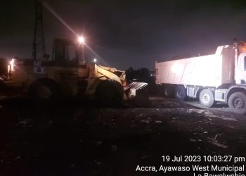 Ayawaso West Wuogon, MLGRD evacuate refuse to prevent flood