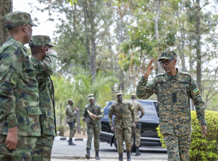 Kagame retires 95 Generals, several other top rank officers