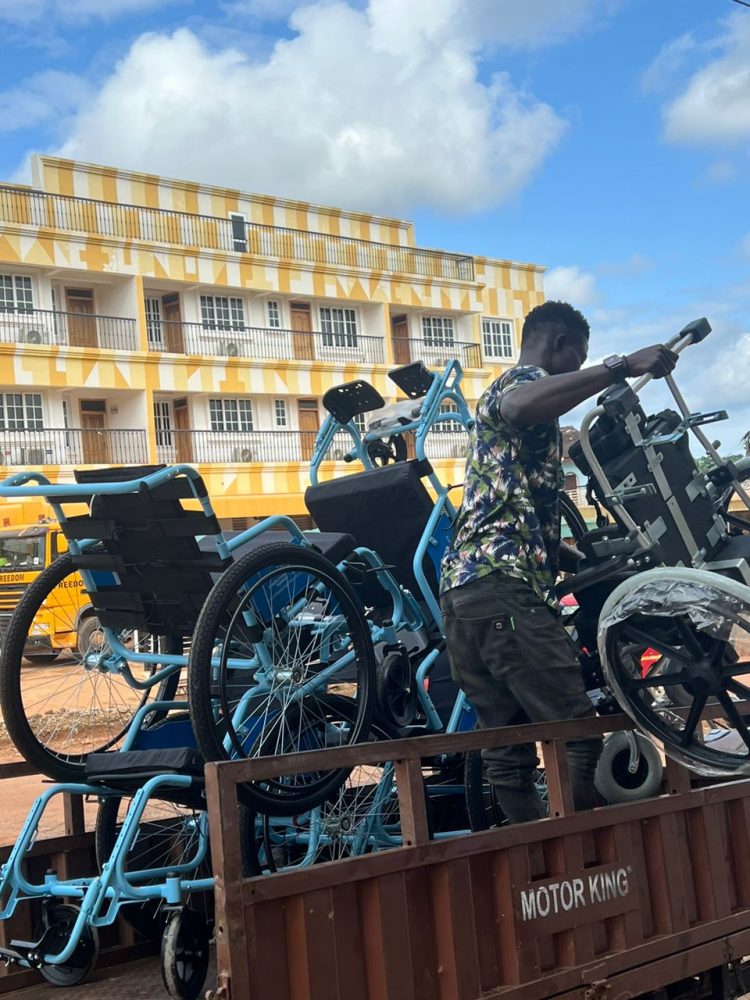E/R: Kabaka Foundation donates wheelchairs to PWDs