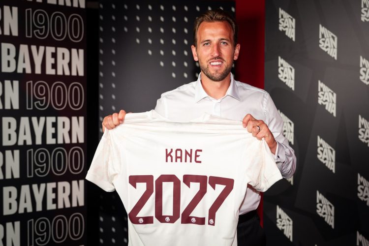 Bayern sign England captain Kane from Tottenham