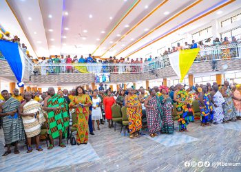 A/R: Veep joins the Church of Pentecost to dedicate an Ultra-Modern Temple