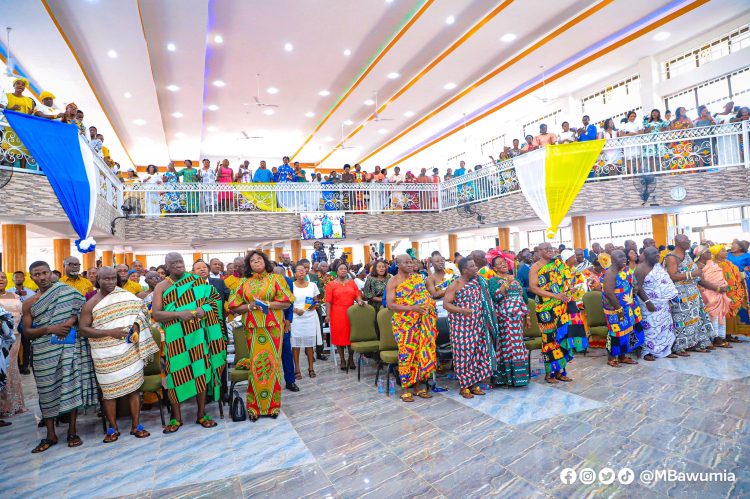A/R: Veep joins the Church of Pentecost to dedicate an Ultra-Modern Temple