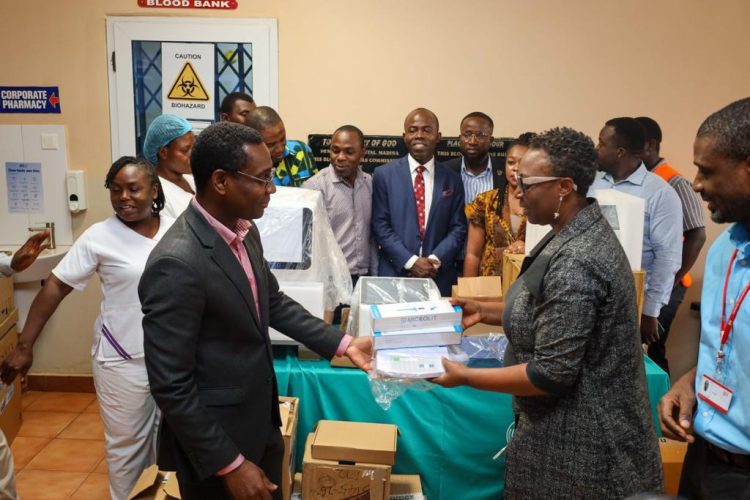 GIZ, Jospong group donate equipment worth €27,000 to Pentecost hospital
