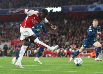 Arsenal score 4 on comeback to the champions league