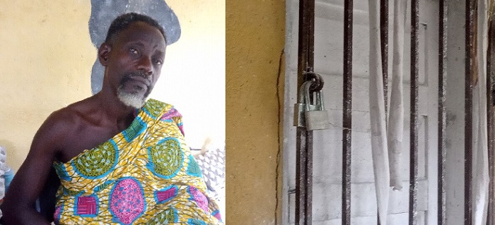 Fetish priest seeks help from Otumfour as thugs lock up his shrine