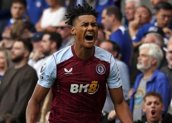 PL: Watkins strike beats 10-man Chelsea as Blues’ poor start continues