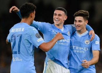 UCL: Alvarez fires title holders Man City to opening win