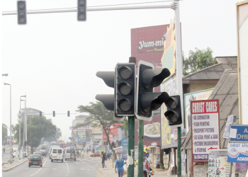 E/R: Motorists in Koforidua call for help over malfunctioning traffic lights
