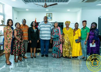 Gender Minister pays working visit to Greater Accra region