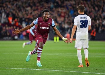 Mohammed Kudus scores first West Ham goal in Europa League