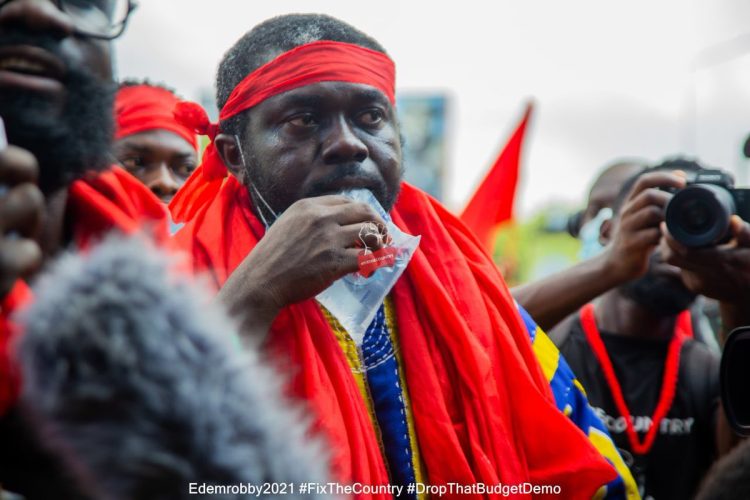 #OccupyJulorbiHouse: Gov’t promised us $1 million if we stopped being activists – Oliver Barker