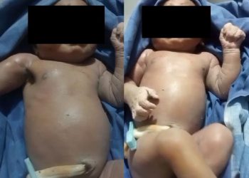 A/R: Newborn baby found alive near river at Manso Tontokrom