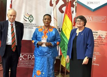 Zambia Speaker receives Commonwealth Parliamentarian of the Year 2023 Award