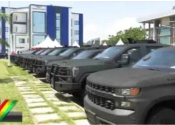EU hands over 105 military vehicles to Ghana